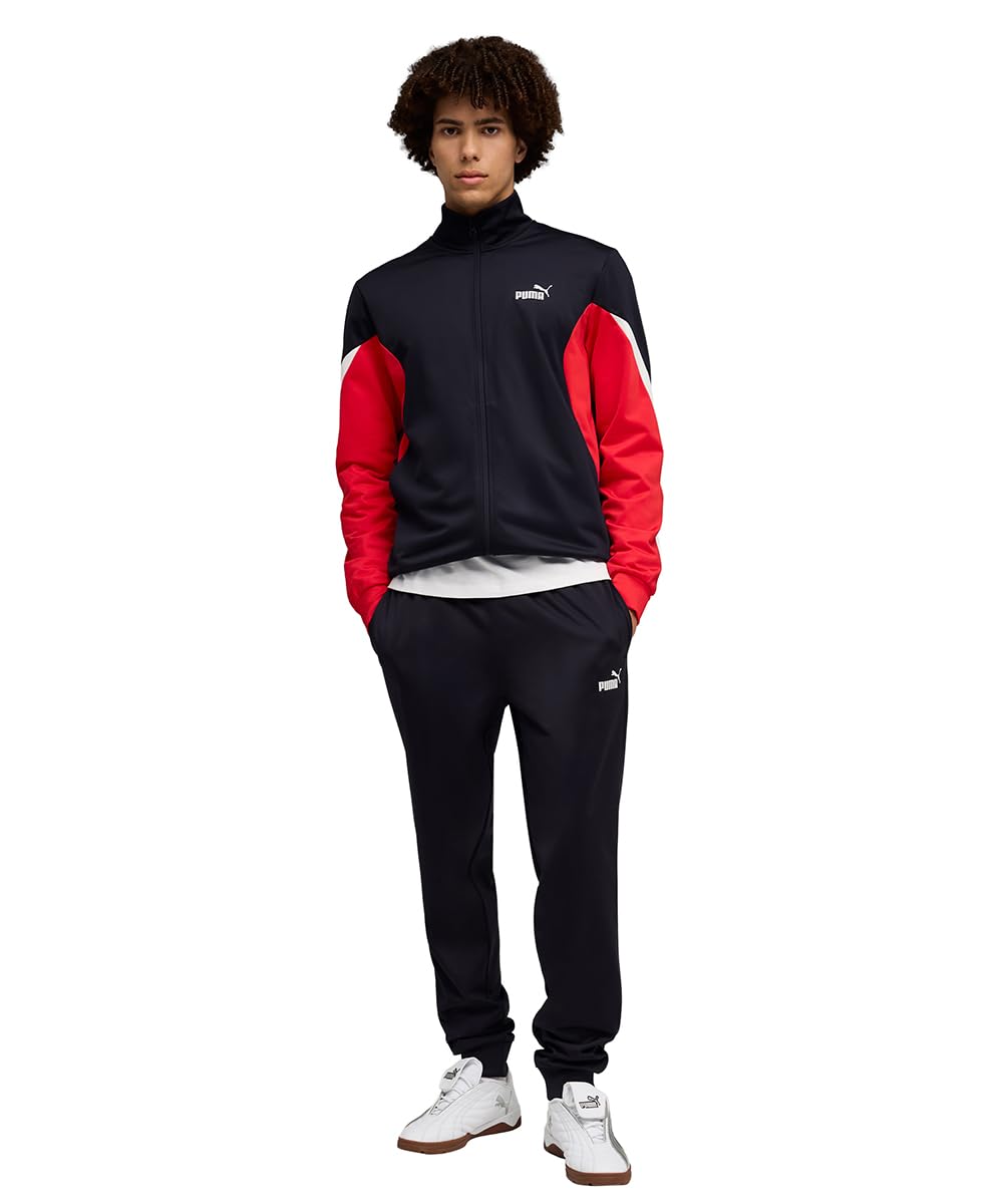PUMA Ensemble de survêtement Essentials Block Homme XXL, New Navy Blue