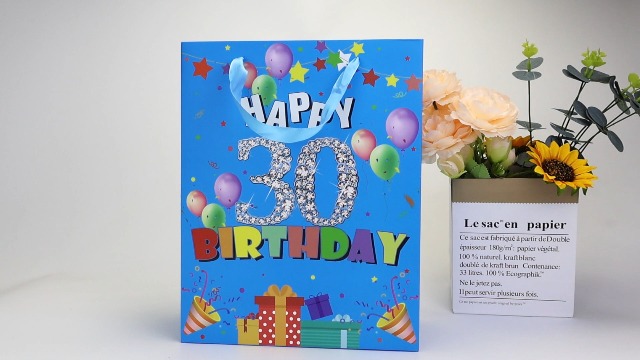 Amazon.com: Birthday Gift Bag, Happy Birthday Bag with Tissue
