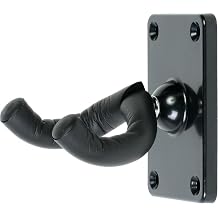 KC GH-01 Guitar Hanger, Wall Mounted Type, Short Includes Mounting Screws