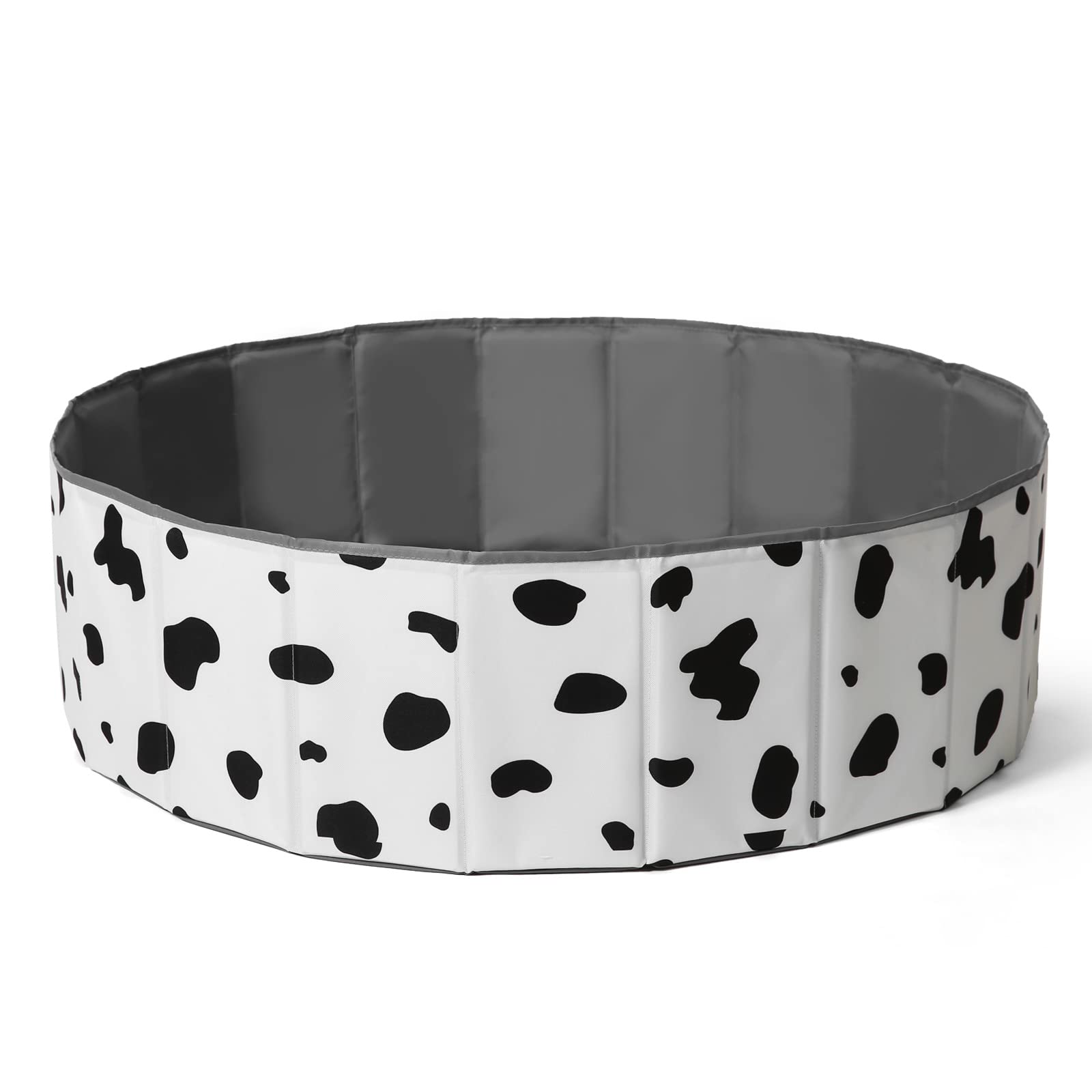 Cow Ball Pit for Toddlers1-3, Kids Ball Pits Play Tent, Crawl Playpen Ball Pool Playhousewith Storage Bag, for Boys Girls Dogs Birthday Summer Play