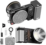 ZHIYUN MOLUS X100 COMBO 高パワーポケットライト 100W COB撮影ライト 2700-6500K TYPE-C対応 APP制御可能 ポートレート撮影/インタビュー/静物撮影/広告照明/TIKTOK/YOUTUBEなどに対応 (X100コンボ)「一年保証」