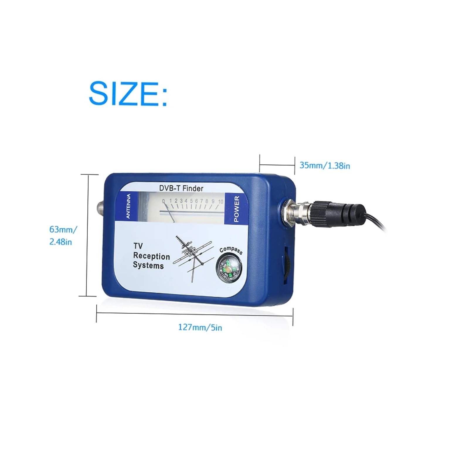 DVB-T Antenna TV digitale Cercatore Antenna Segnale terrestre Puntatore Sistemi di ricezione satellitare TV