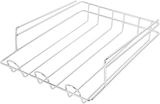 Cabilock 1pc Refrigerator Egg Rack Refrigerator Organizer Bins Egg Refrigerator Organizer Fridge Eggs Holder Food Trays Durable Cabinet Storage Rack Household Stainless Steel Wire Basket