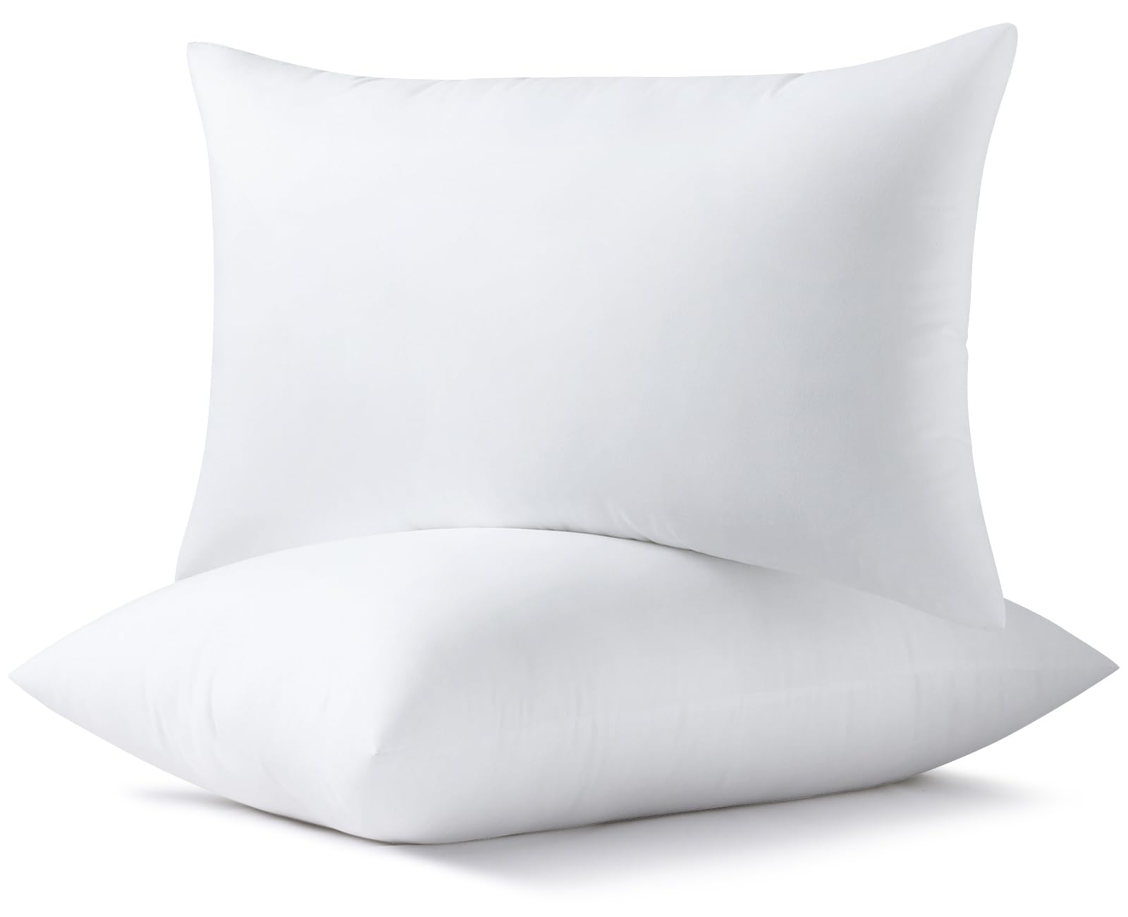 Pillows 2 Pack - Luxury White Hotel Quality Bed Pillows, Soft Down Alternative Filling, Br...