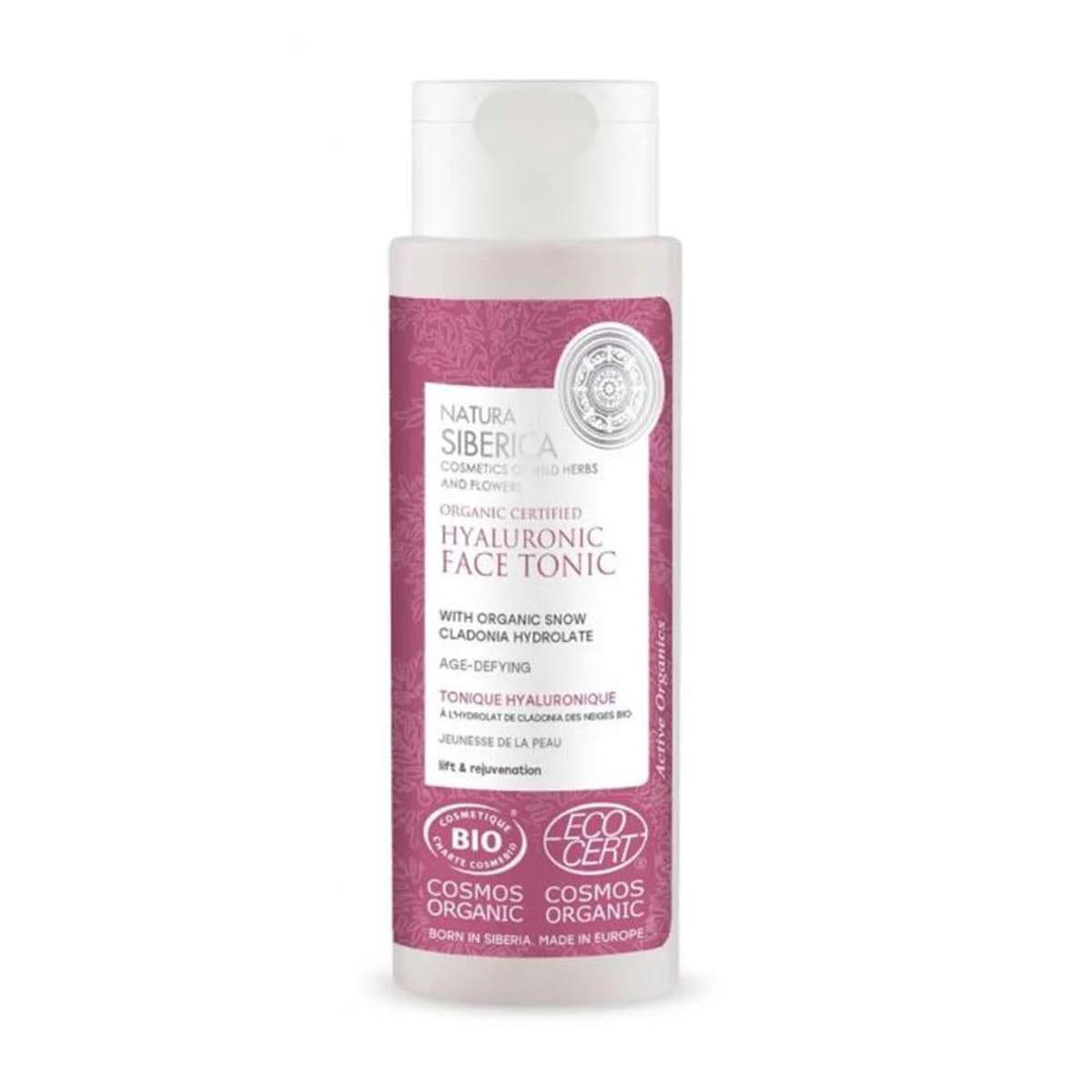 Natura Siberica Organic Certified Age-Defying, Hyaluronic Face Tonic