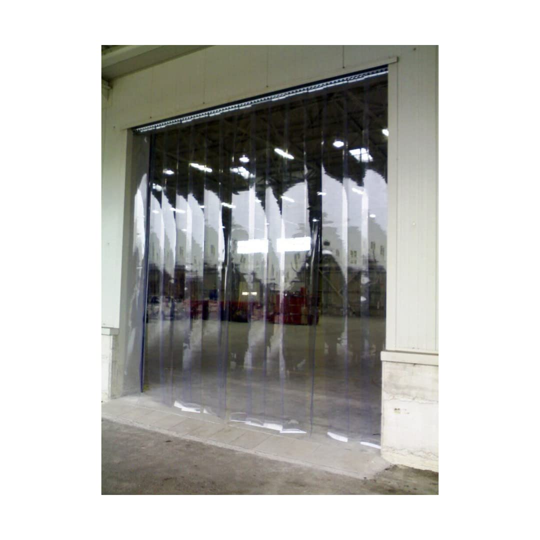 Strisce teli bandelle PVC per tenda Trasparente Larghezza 30cm (1 metro)