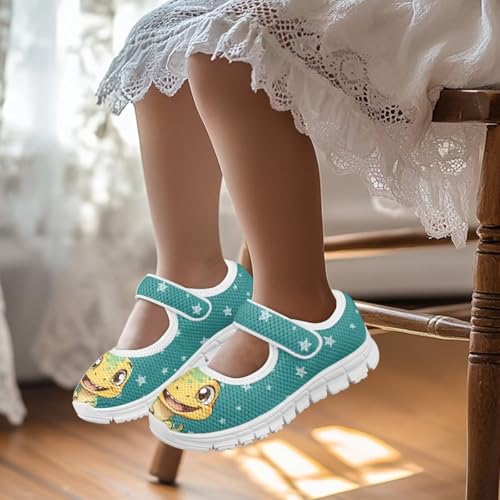 Children's Walking Shoes Girls Breathable Casual Shoes Lightweight Tennis Shoes Cartoon Sneaker for Little Kid SizeUS 11-152