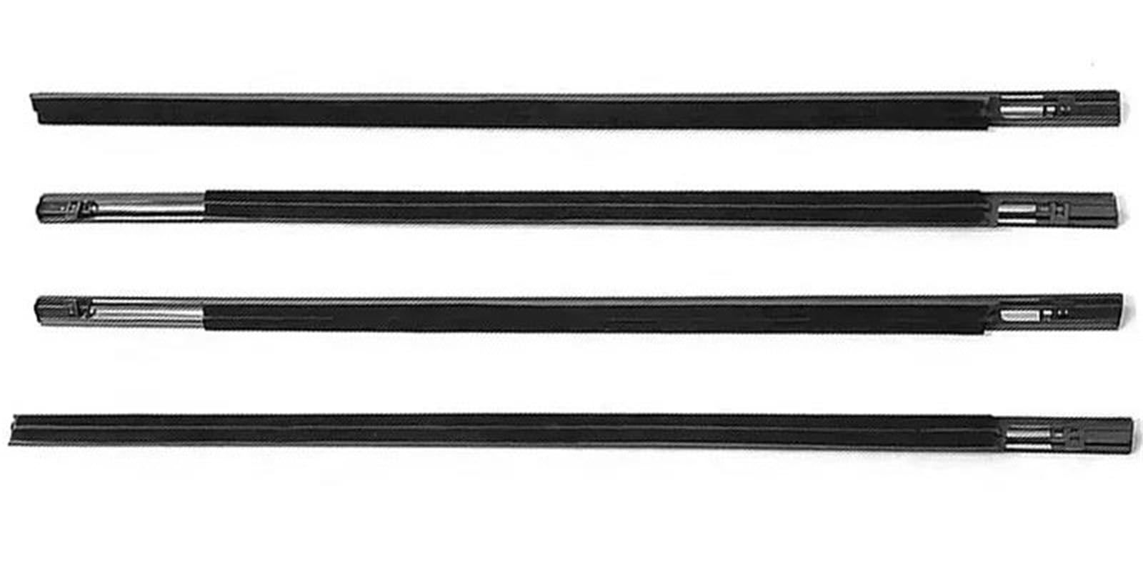 Strisce Protettive per Portiere Auto Strisce Sigillanti Impermeabili per Vetri Esterni Guarnizioni in Gomma per Nissan X-Trail T31 2008-2013
