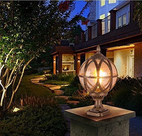 Luminaire paysage extérieur type colonne lumineuse étanche pour allée de jardin