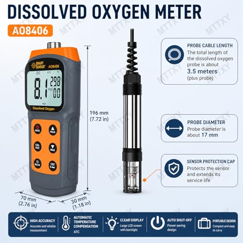Compteur d'oxygène dissous contre l'asphyxie en aquaculture - 7