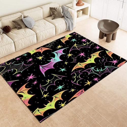 Tapete decorativo negro 122x91 cm Animal Bat miniatura 6