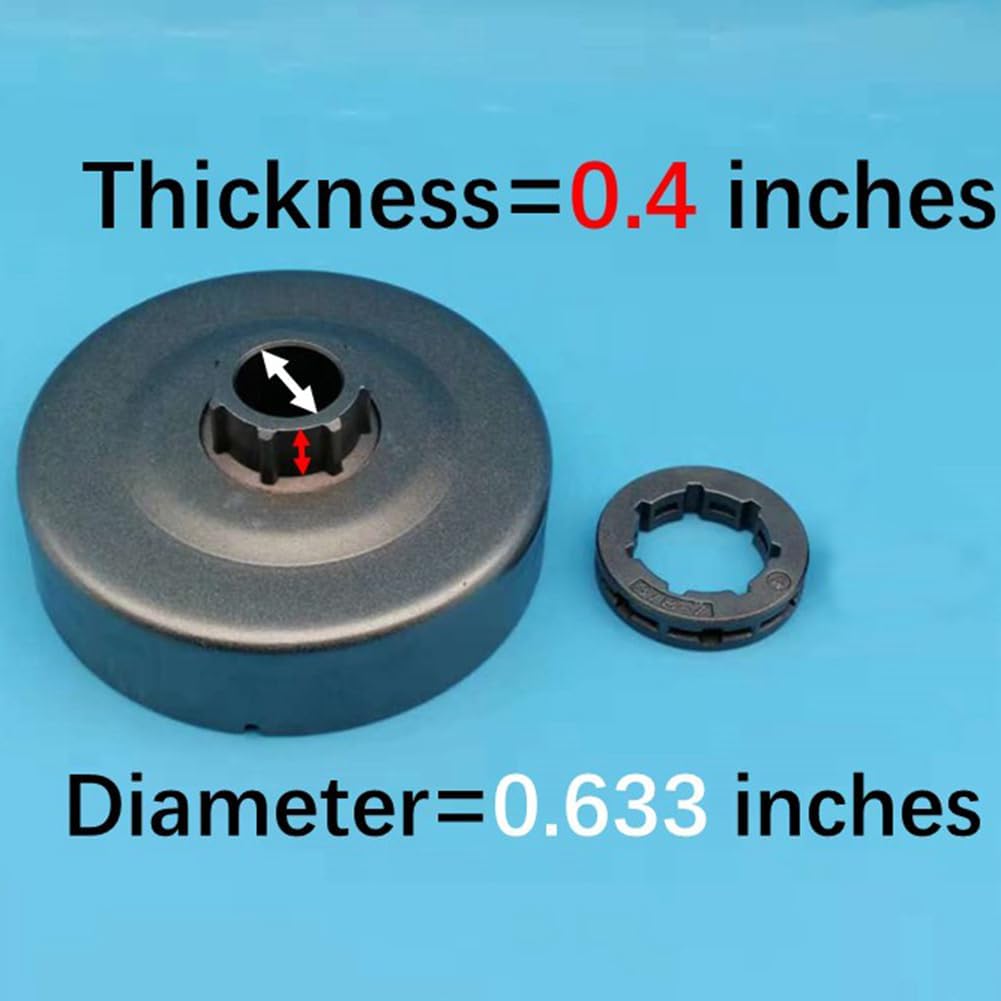 Clutch Drum Sprocket Rim Needle Bearing Compatible with Stihl 064 065 066 MS640 MS650 MS660 MS 640 650 660 Chainsaw 1122 160 2900 11221602900 3/8" Pitch 7 Teeth New Z174