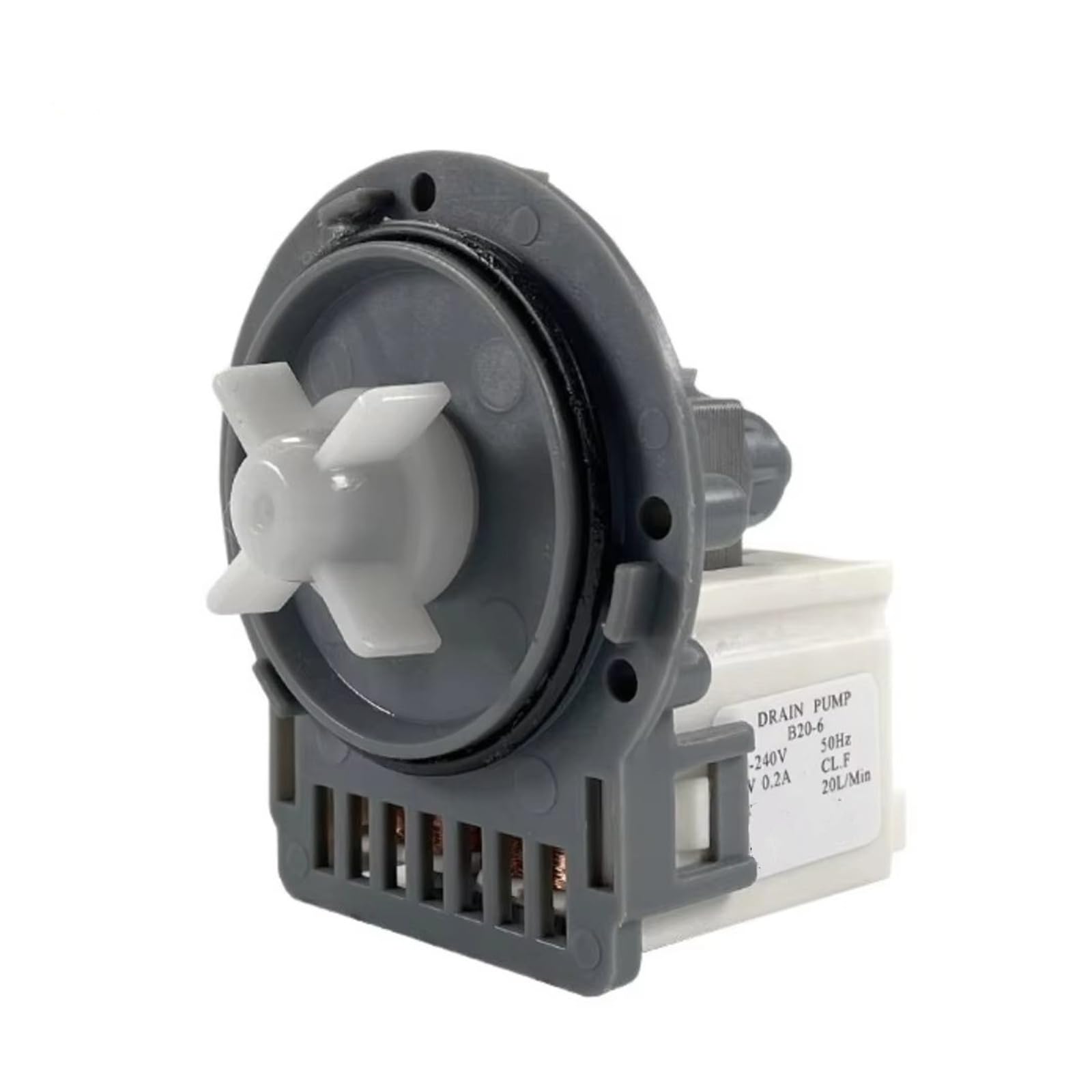 Trvqot One Color Washing Machine Drain Pump For Samsung Washing Machine Washer Drainage Parts B20-6 220-240V 50Hz Drain Pump Motor ﻿