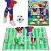 Alasida Finger Football Game Sets with Two Goals Funny Family Party Finger Soccer Game