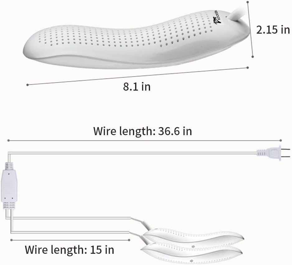 KOODER Shoe and Boot Dryer with Odor Elimination and Brazil Ubuy