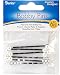 Darice Jewelry Designer Decorated Bobby Pins 6-Pack: Pearl/Silver