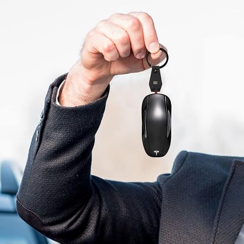Utopicar Tesla Key Fob Holder Lanyard: Keychain Accessories For Model S, Model Y And Model 3 | Hypalon And Kevlar Lanyard Rope Car Accessories #TOP6