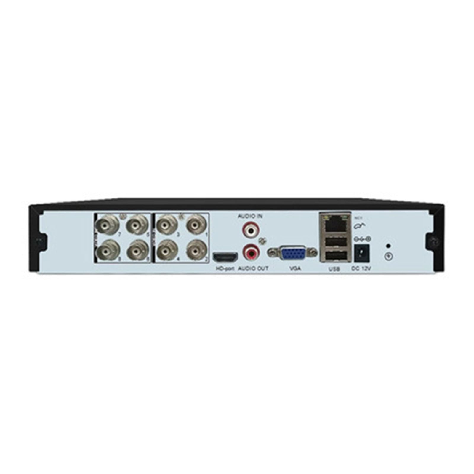Enregistreur vidéo numérique Industriel à 8 Ports Enregistreur de caméra de sécurité CCTV fermé pour caméra analogique Dissipation Thermique Sécurité des Petites Entreprises