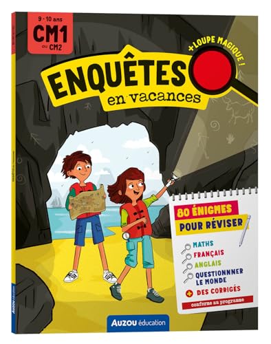 ENQUÊTES EN VACANCES - DU CM1 AU CM2 - CAHIER DE VACANCES 2024