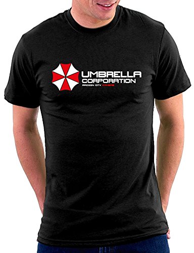 Umbrella Resident Evil T-Shirt, Größe M, Schwarz