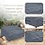 Outdoor Couch Cover for 3-Seater Sofa, Waterproof 600D Oxford Patio Furniture Cover, 90" W x 38" D x 32" H, All-Season Protection with Vent, Buckle Straps & Drawstring, for Deck, Balcony, Garden