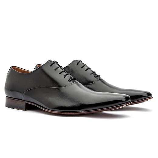 Sapato Social Masculino Oxford Couro Cromo Preto 327 Tamanho:42;Cor:Preto;Gênero:Homem