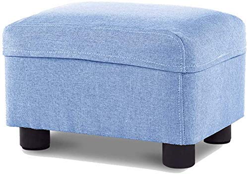 Banc à Ongles Bleu en Tissu | Fini les Taches avec la Housse Lavable