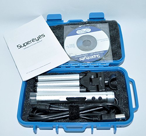 SATKIT Microscópio Supereyes B010 USB 2 Megapixel HD 400X com suporte