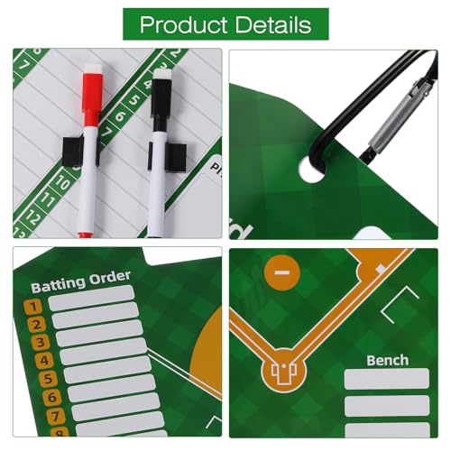 Tableau entraînement baseball rigide avec surface PVC effaçable - 3