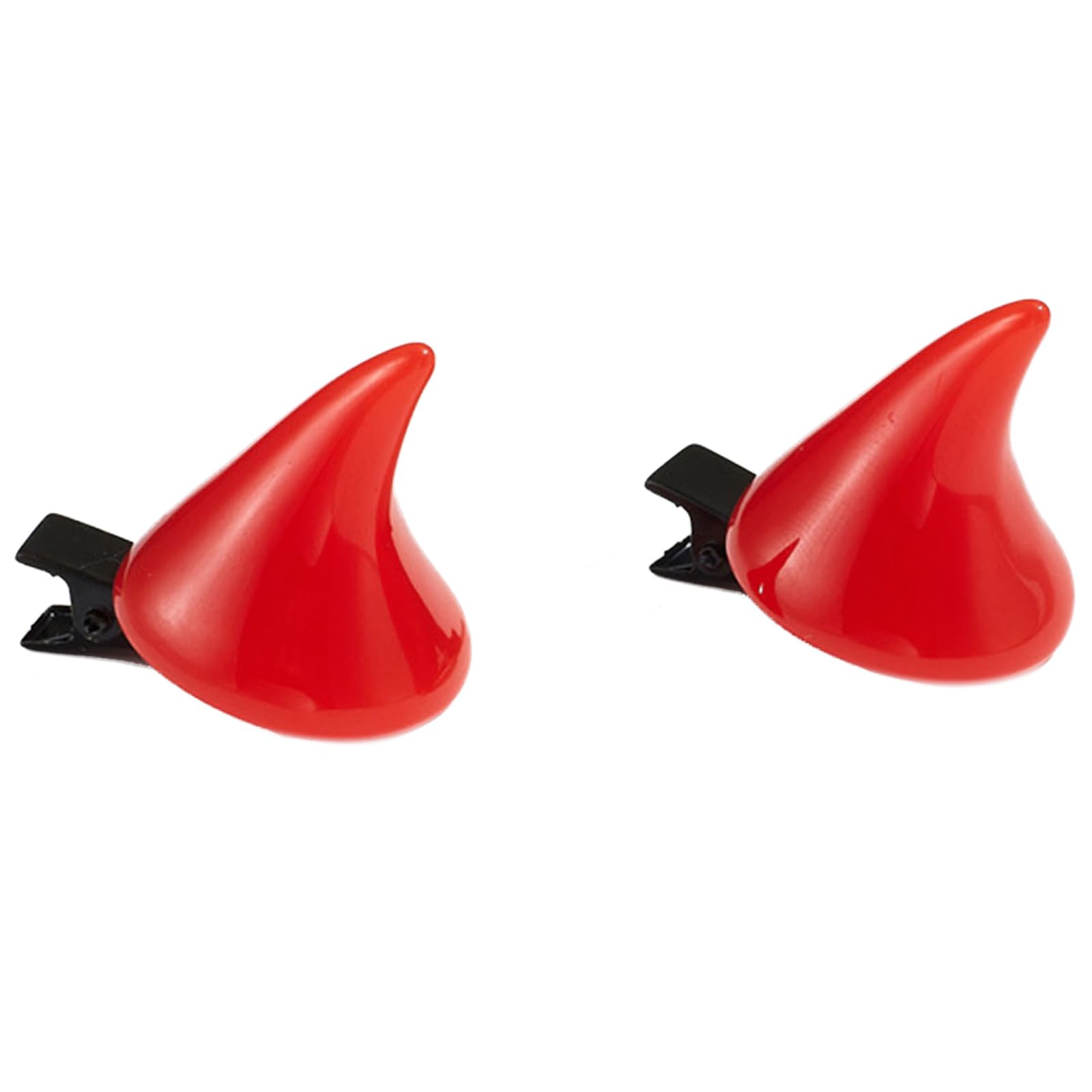 Fentency Halloween Barrettes Horn Hair Clips Theme Party Stage Headdress Devil Horn Barrettes Cosplay Hair Accessories