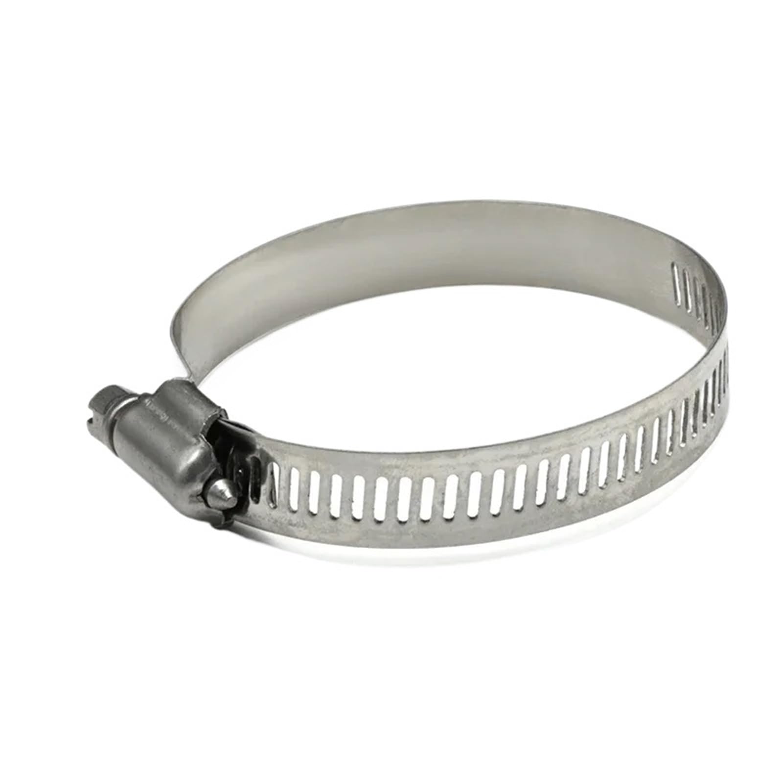 10pcs Adjustable Stainless Steel Drive Hose Clamps - 8mm to 120mm Tri Gear Worm Clips(38-57mm)