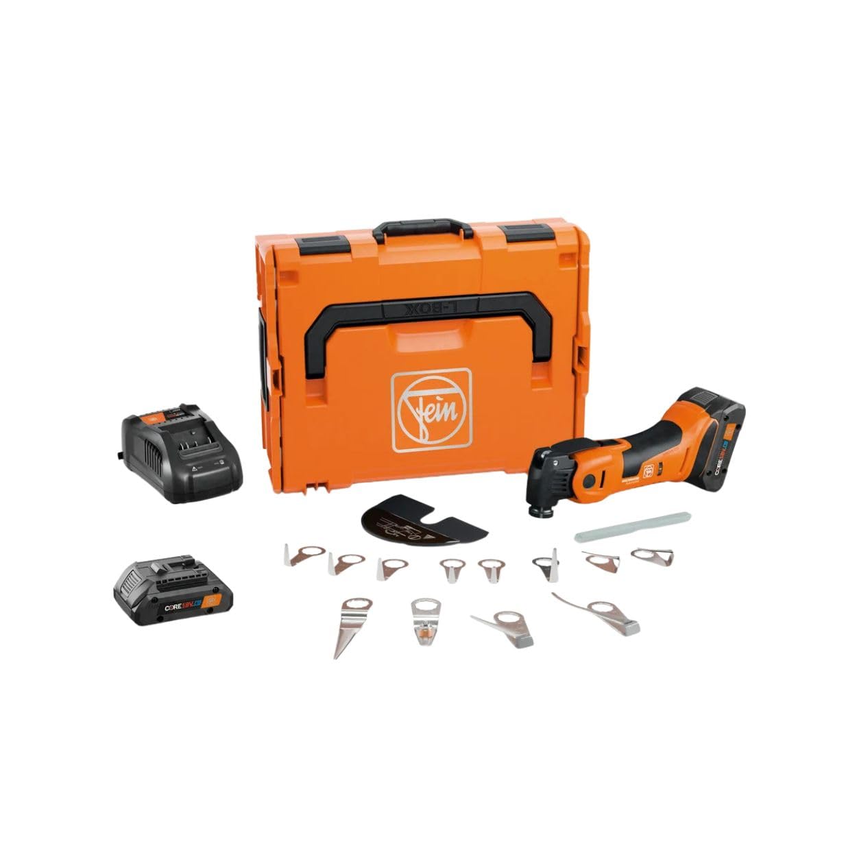 Fein Cordless MultiMaster AMM 700 1.7 Q Autoglas AS for Automotive Repairs, Windshield Removal and Car Body Work - QuickIn System, AMPShare/Bosch 18V Battery Compatible - 71293762090