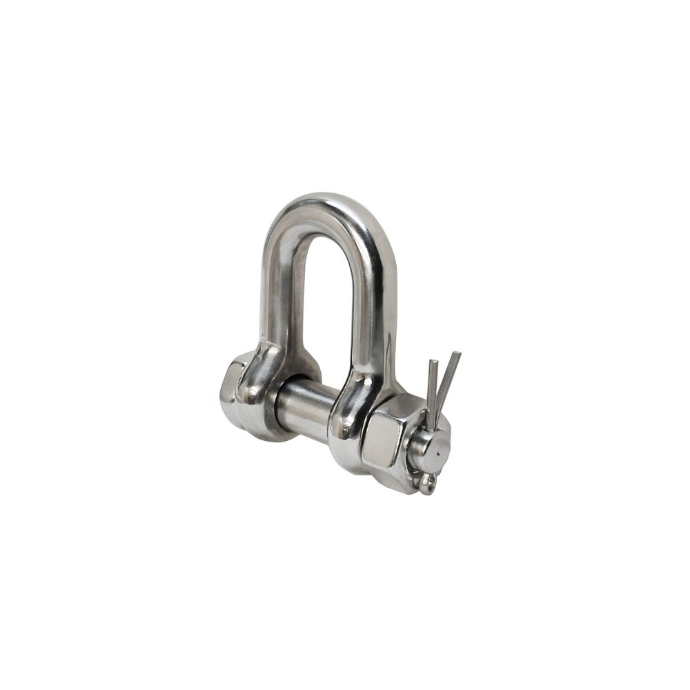3/4'' Marine Stainless Steel 316 Chain Shackle Bolt Pin D Ring Rigging Boating