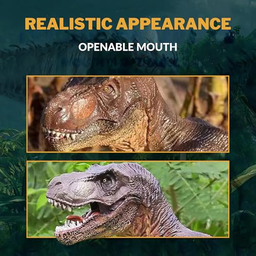 Image of T Rex Toy Dinosaur Action Figure, Realistic Tyrannosaurus Rex Big Dinosaurs Toys for Kids, Trex Toy for Play and Display, Jurassic Dino Toys for Boys & Girls (T Rex)