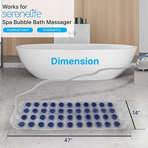 Serenelife PRTPHSPAMT24MT Bathtub Bubble Massage Replacement Mat - Replacement Mat For Serenelife Waterproof Tub Massaging Spa thumb #1