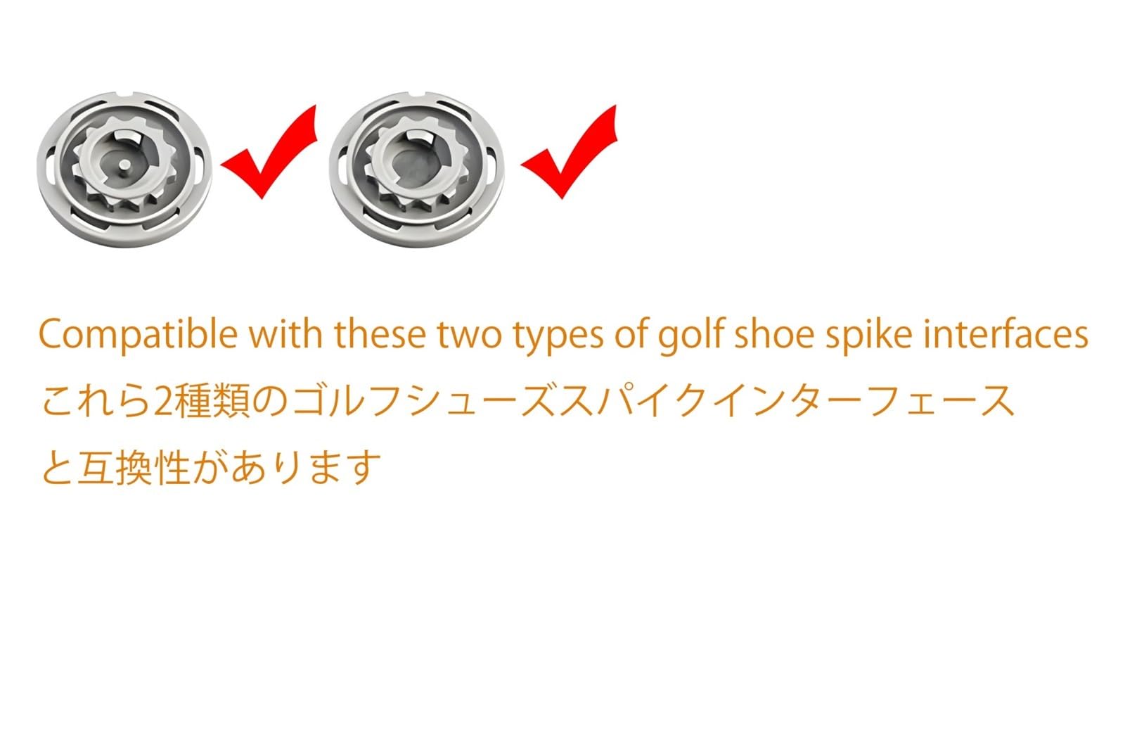 Amazon | weiemgs 20個入り ゴルフシューズ スパイク レンチ付き