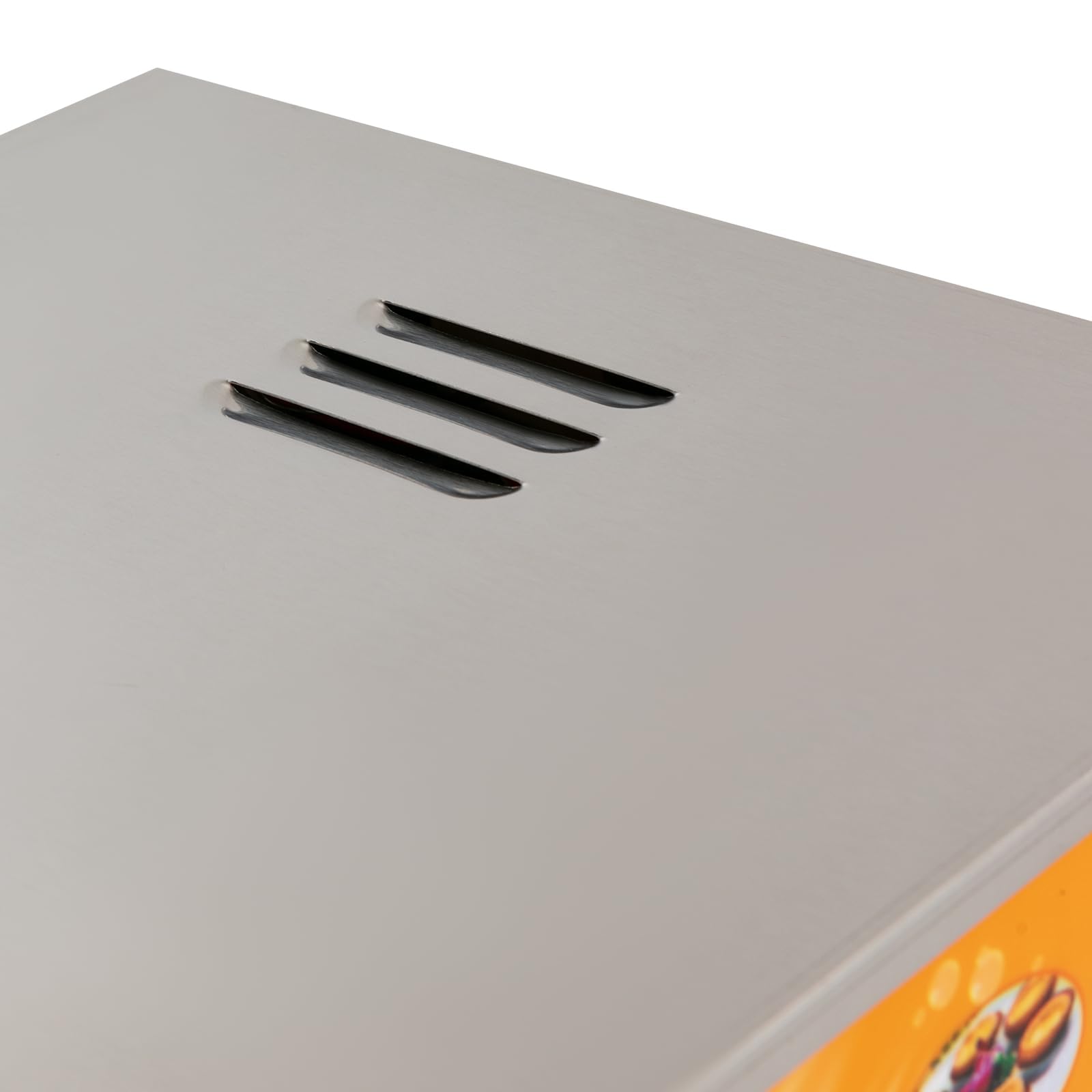 Armadietto riscaldante commerciale, 800 W, con 3 livelli, 30-85 ℃, per mense, panetterie, caffè