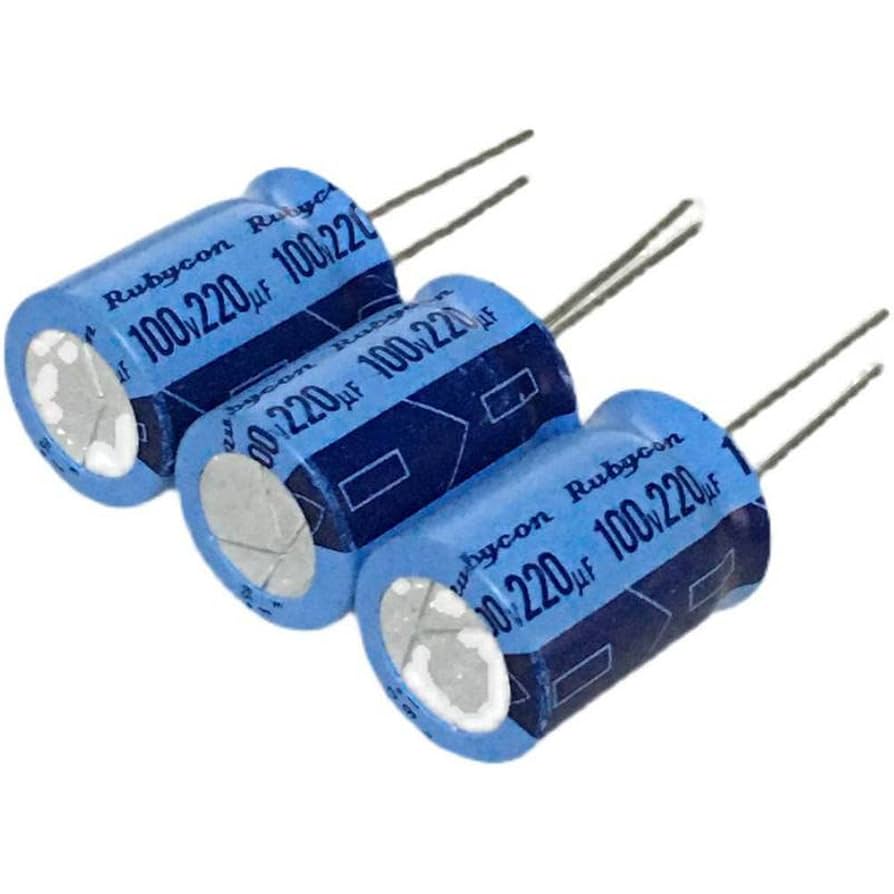 Amazon.co.jp: Ruby CEW 220uF 100V プロオーディオ インライン
