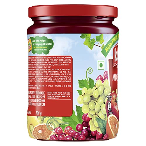 Image of Kissan Mixed Fruit Jam 700 g (Pack of 3)