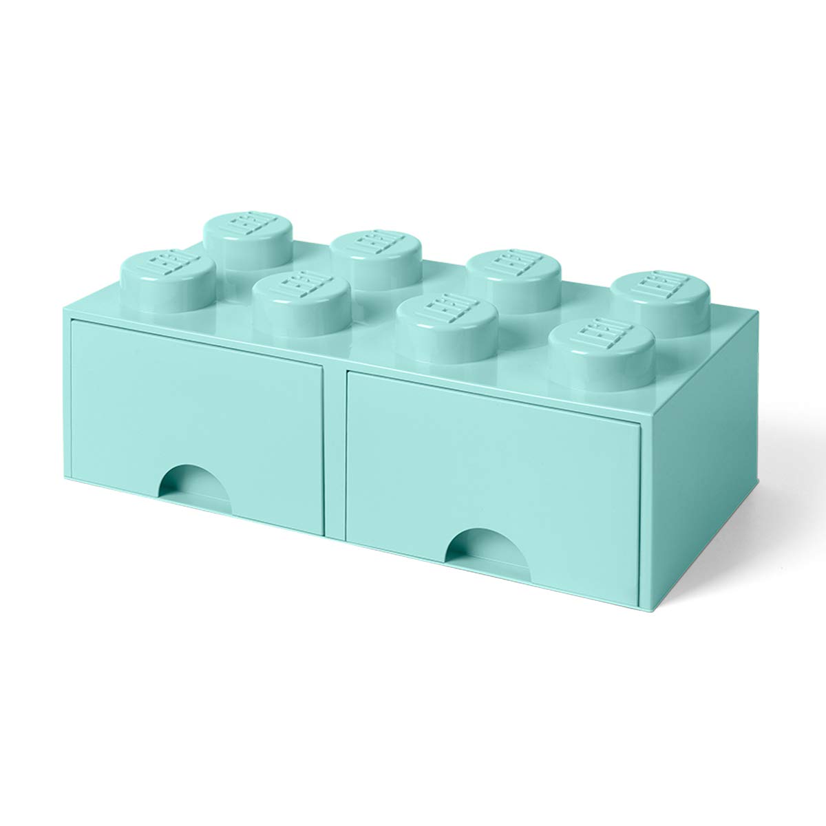 Amazon｜レゴ LEGO ストレージボックス ブリック ドロワー8 【アクア 