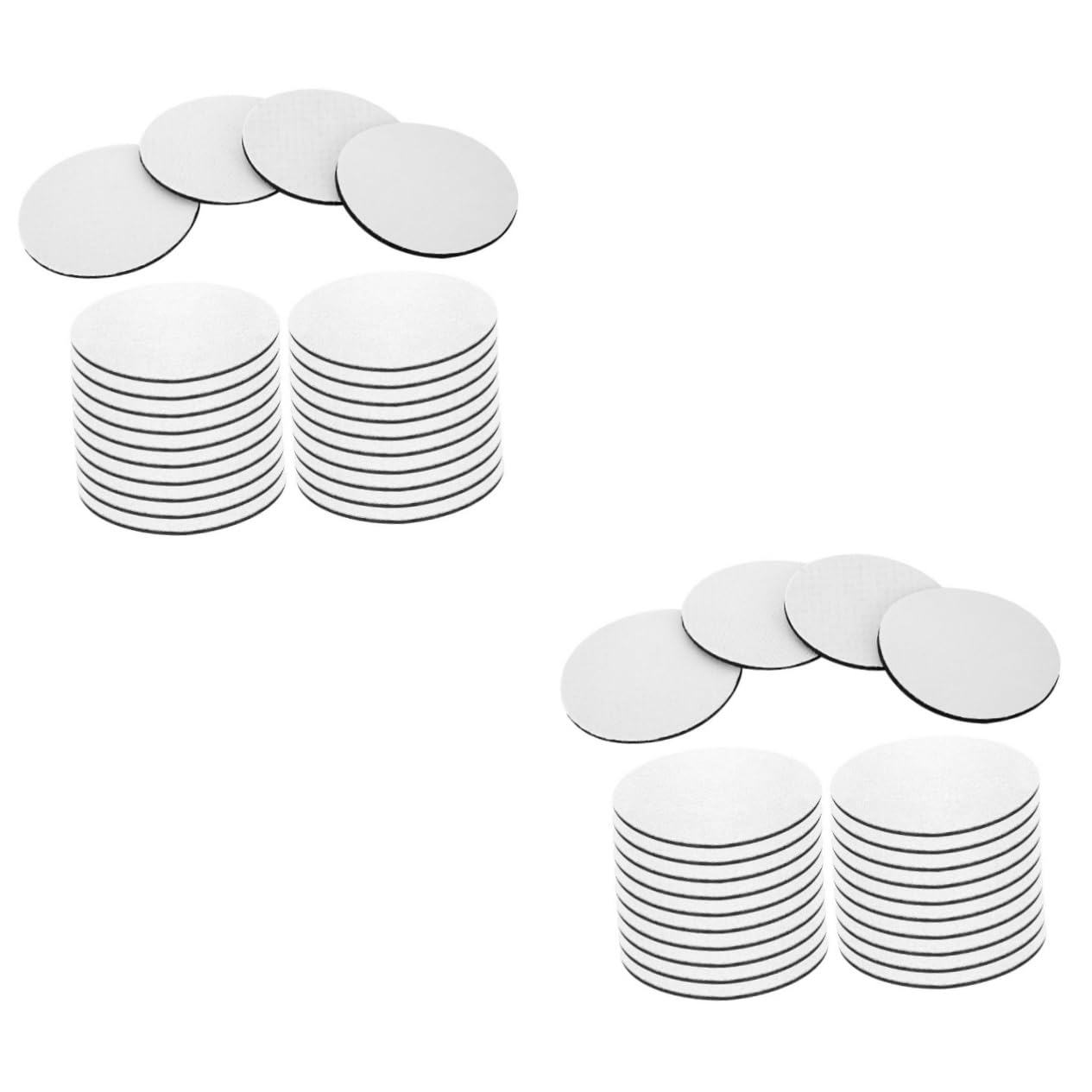 Cabilock 2 Series Posavasos De Sublimación Posavasos para Bebidas Rompecabezas Fiestas Tazas para Autos Dispensador De Cinta De Sublimación Banderines Pancartas Vasos Piezas*2
