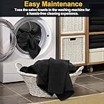 Salon Towels 24 Pack, Microfiber Barber Towel Bulk, (16x29 inches) Hair-Drying Cloth Super Soft Black Hand Cloths for Gym, Bath, Spa Use and Home Beauty Care(Not Bleach Proof) - Image 5