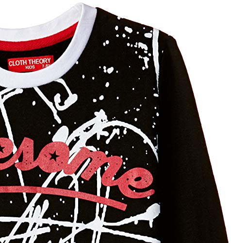 Image of Cloth Theory Boy's Cotton Crew Neck Sweatshirt