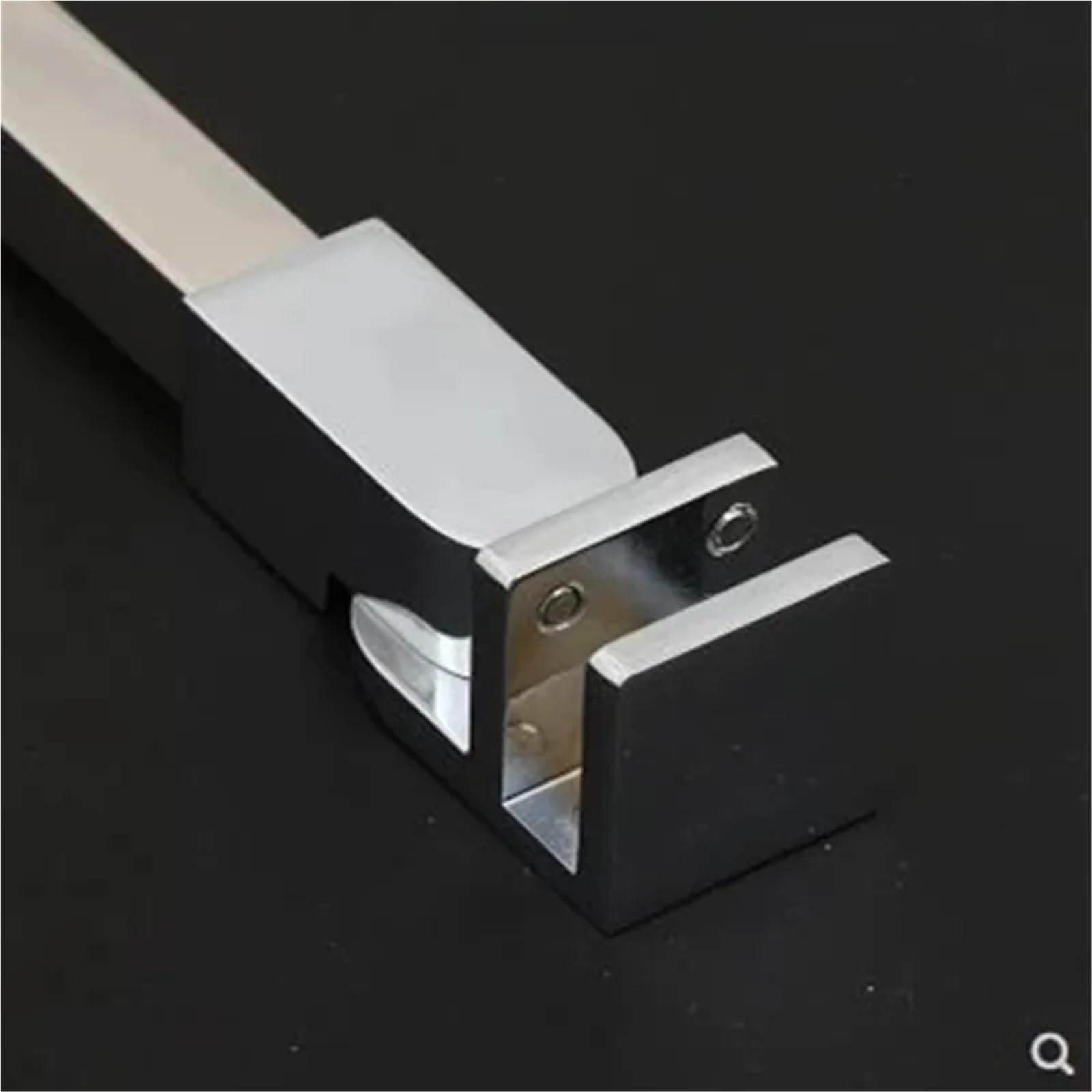 Duschwand Stabilisierungsstange 1 STÜCK Edelstahl-Duschglastür-Feststange/-Clip, Badezimmer-Glasstützstange, Länge 40/60/70 cm(Length 400mm)