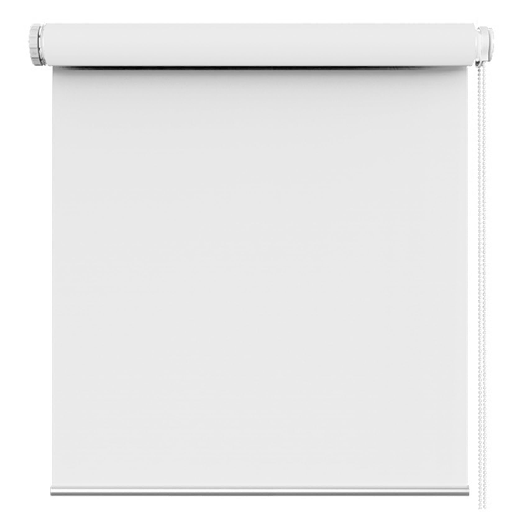 Verdunklungsrollo ohne Bohren 55 x 110 cm Lichtfilterung/Wasserdicht/Anti, Rollo Fensterrollo Verdunkelungsrollo, Verdunklungsrollo Thermorollo ohne Bohren, für Alle Fenster ohne Bohren, Weiß