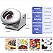 HUMNZR Automatic Tablet Coating Machine Chocolate Coating Machine Sugar Coating Pan Table Top Small Commercial Mini Chocolate Panning Machine,Coater Sugar Pan Peanut Nut Coating Machine,220V