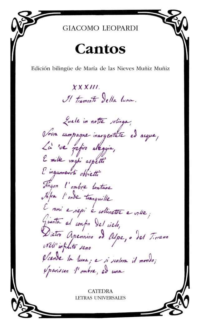 Cantos / Poem