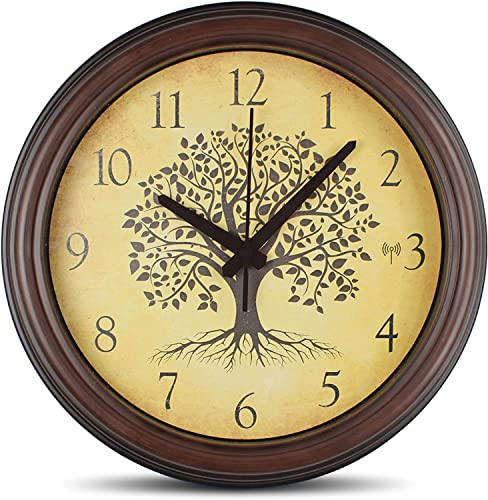 FISHTEC Orologio da parete con albero della vita