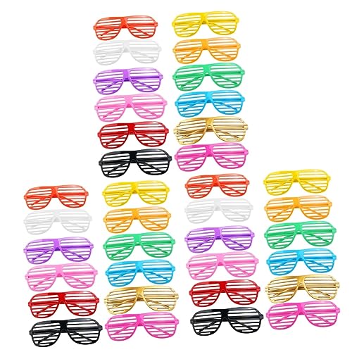 Toyvian 72 Peças Fantasias Para Adultos Lentes De Sol Para Crianças Óculos De Sol Infantis Decoraçõe