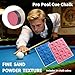 AKLOT Professional Pool Cue Chalk, 24 Cubs Billiard Chalk with Storage Box Fine Powder Pool Chalk Cubes 2 Colors Billiard Cue Chalk Suitable for Each Cue Tip Size (Red and Blue)